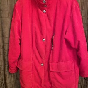 Forecaster Of Boston Womens Red Winter Coat Size S